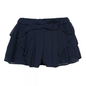 3 Pommes Girls Navy Blue Shorts
