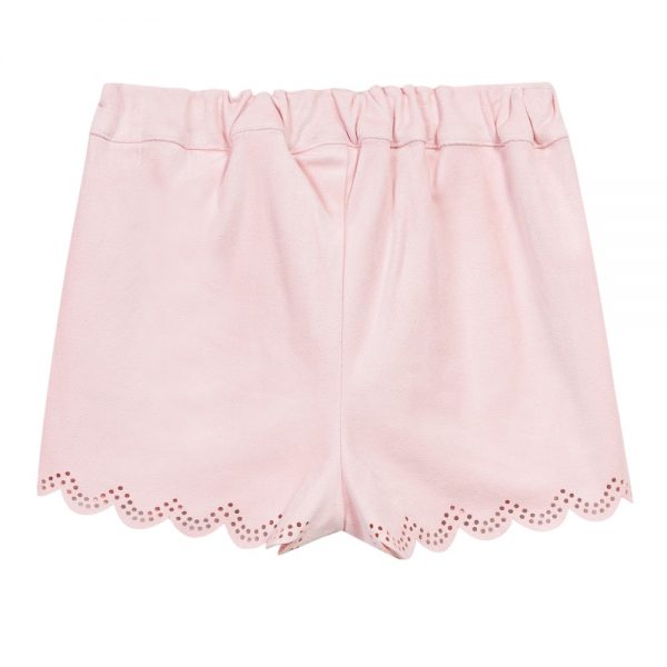 3 Pommes girls pink shorts back image