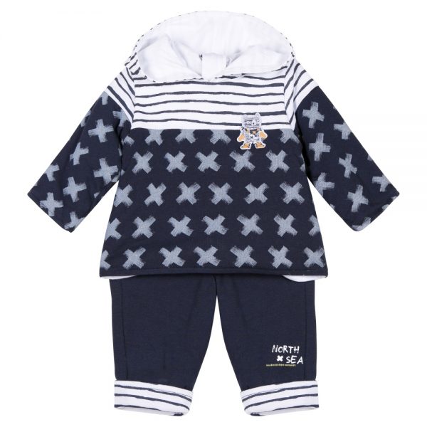 3 Pommes Baby Boys Top & Trousers Set