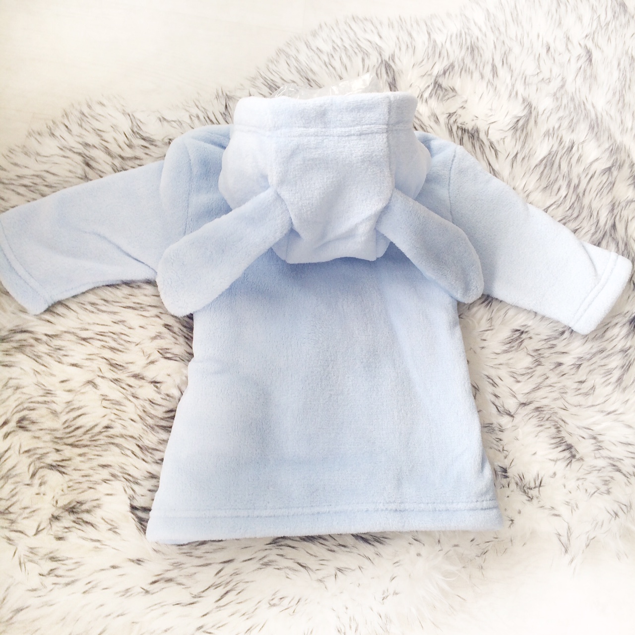 Personalised Baby Boys Dressing Gown