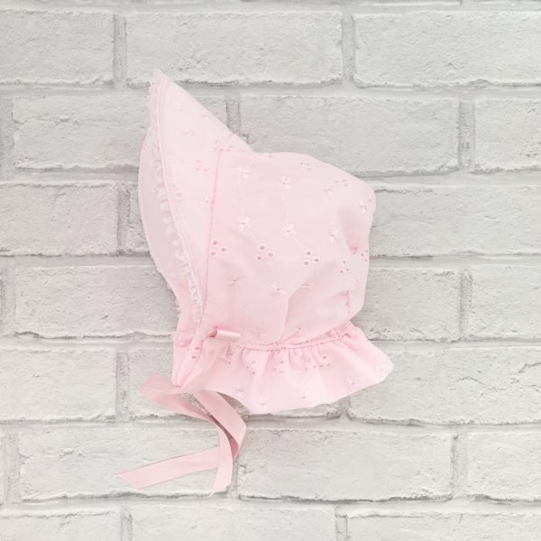 Pink Baby Bonnet
