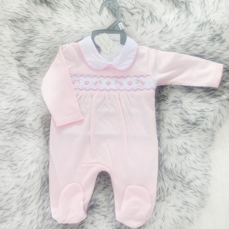 Pink unicorn babygrow  pink embroidery babygrow bumpalumpacom Pink unicorn babygrow  pink embroidery babygrow bumpalumpacom