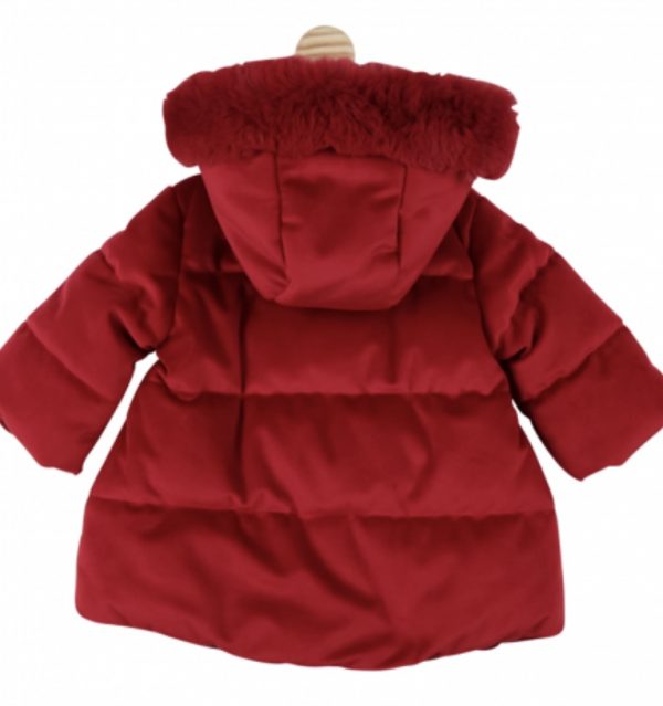 Baby Girls Red Padded Coat