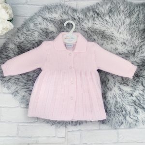 Baby Girls Pink Knitted Jacket