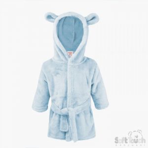 Personalised Baby Boys Dressing Gown