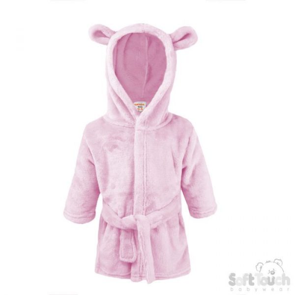 Baby Girls Pink Dressing Gown
